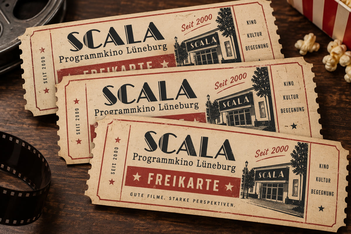 SCALA Kinotickets – KI-Beispielabbildung